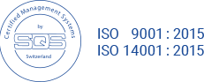 Logo SQS ISO 9001:2015